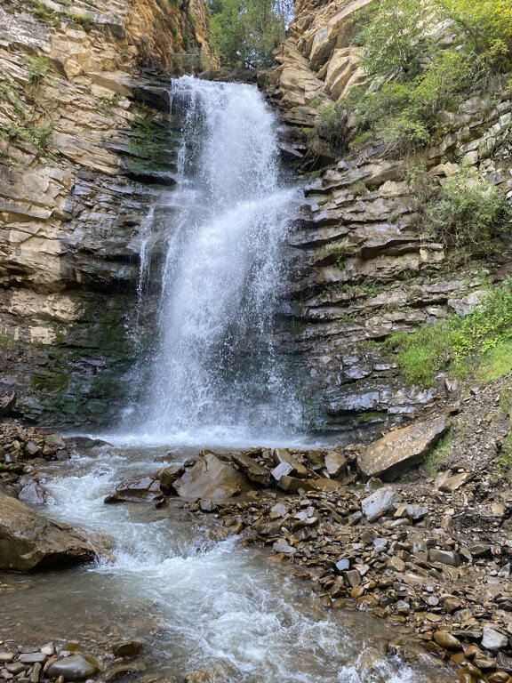Waterfall Гидибские водопады, Republic of Dagestan, photo