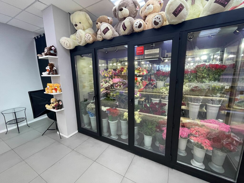 Flower shop Fmart, Moscow, photo