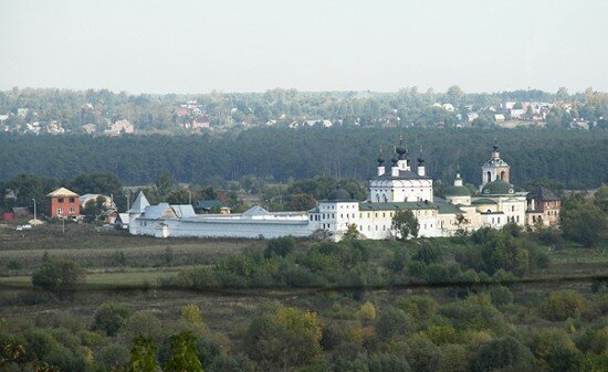 Orthodox church Saint Sergius of Radonezh Church of the Holy Trinity Belopesotsky Monastery, Stupino, photo