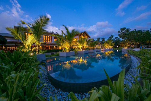 Внешний вид отеля Kempinski Seychelles Resort в Бее Лазаре, фото 1