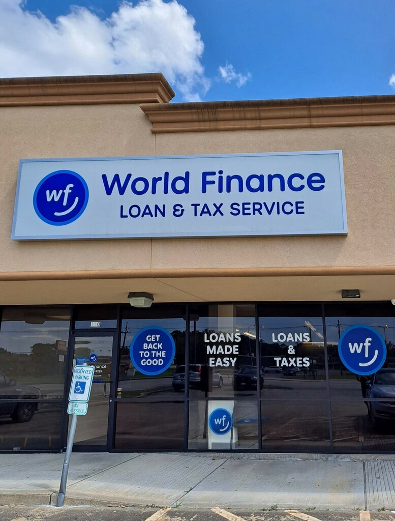 Credit broker World Finance, Angleton, photo