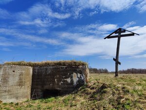 Ржевский УР времён Великой Отечественной войны, пулеметный ДОТ (Tver Region, Oleninskiy munitsipalny okrug) ، معلم جذب سياحي