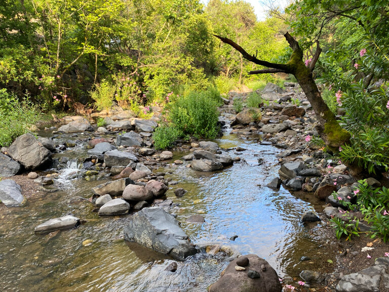 Waterfall Turkmen Small Waterfall, Izmir, photo