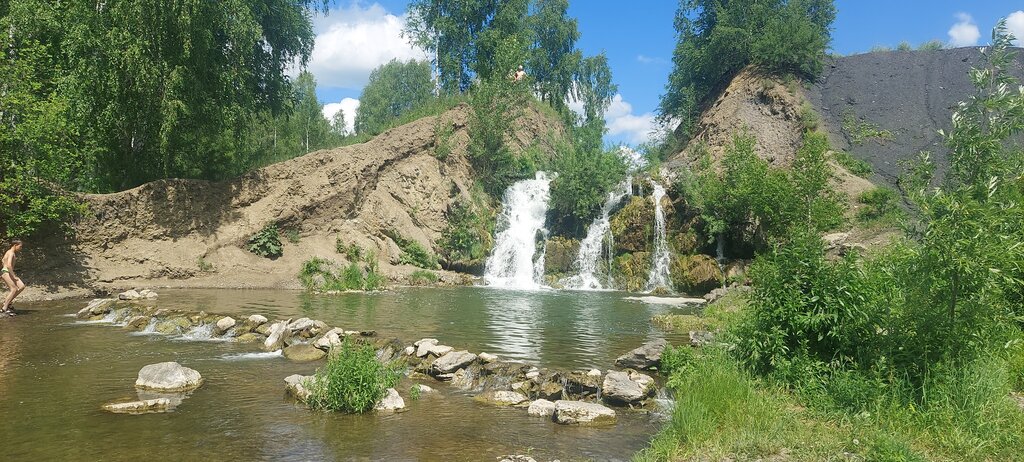 Достопримечательность Беловский водопад, Новосибирская область, фото