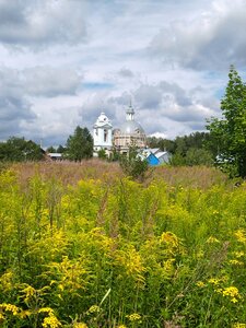 Церковь Казанской иконы Божией Матери (Московская область, городской округ Щёлково, деревня Богослово, Хомутовская улица), православный храм в Москве и Московской области