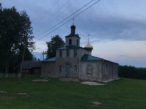 Церковь Георгия Победоносца в Бродях (Новгородская область, Мошенской муниципальный округ, деревня Броди), православный храм в Новгородской области