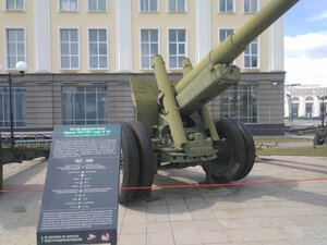 122-мм корпусная пушка А-19 образца 1931/1937 годов (Sverdlovsk Region, Verkhnyaya Pyshma), monument to technology