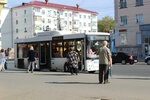 Kosmonavta Nikolaeva Street (Lenina Avenue, 46/1), parada de transporte público
