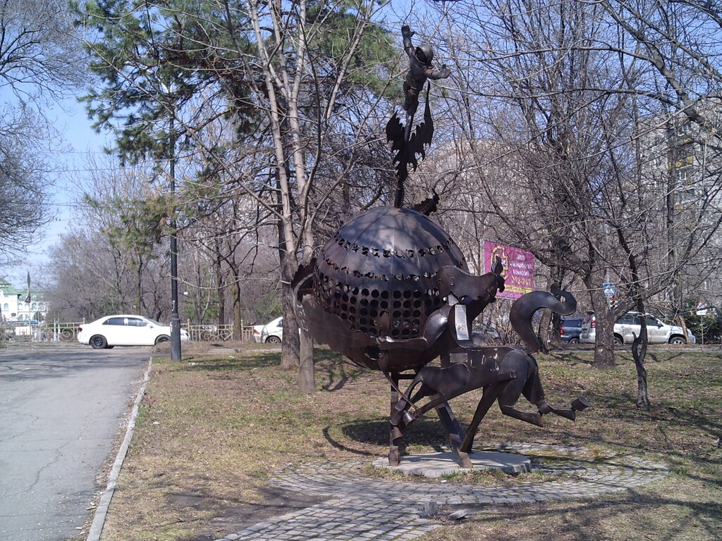 Genre sculpture Знаки зодиака - Дева, Khabarovsk, photo