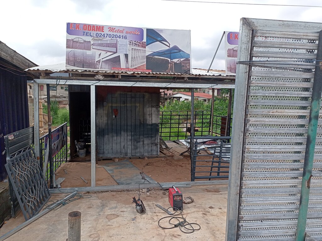 Metal structures F. K odame metal works, Earth, photo