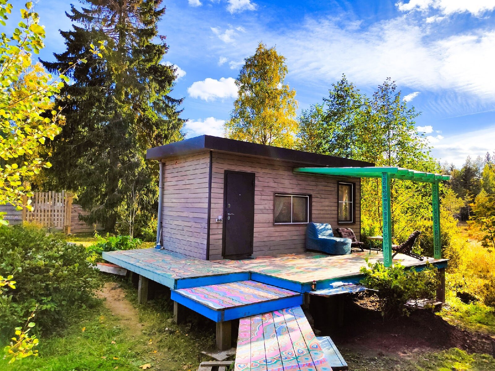 Фото Чилим на крыше