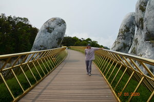 Золотой мост (Da Nang), landmark, attraction