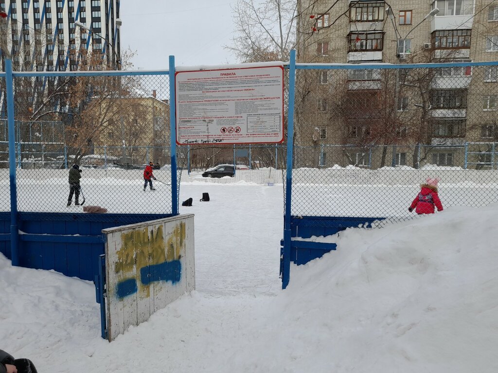 Permanently closed: Ice rink, ice rink, Moscow Region, Domodedovo City District,