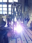 Teplonn plant (Internatsionalnaya Street, 100), metal structures