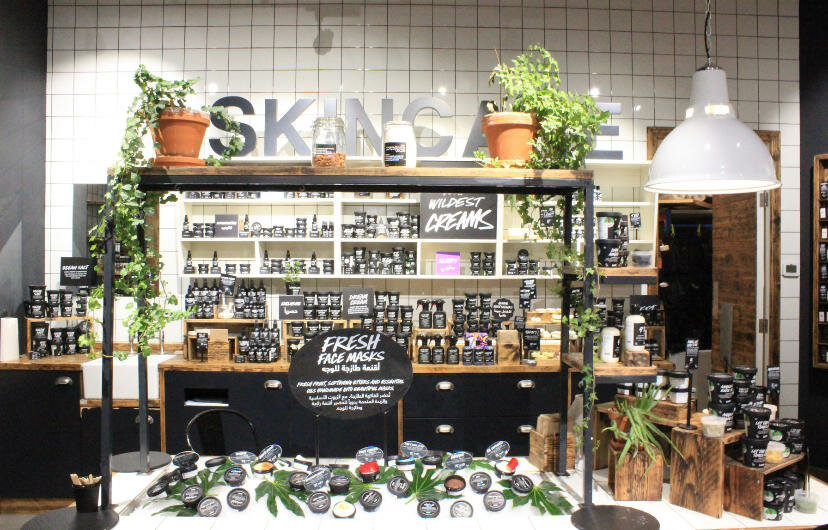 Perfume and cosmetics shop Lush, Dubai, photo