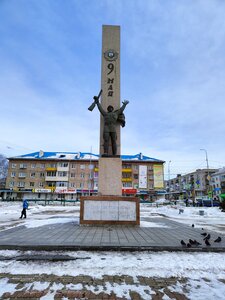 Монумент в честь 30-летия Победы (Khabarovsk Territory, Sovetskaya Gavan, ploshchad Pobedy) ، نصب تذكاري للحرب، مقبرة جماعية