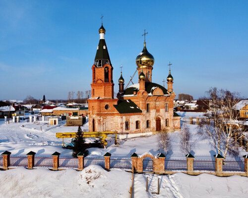 Orthodox church Church Nikolaya Chudotvortsa v Itatskom, Kemerovo Oblast, photo