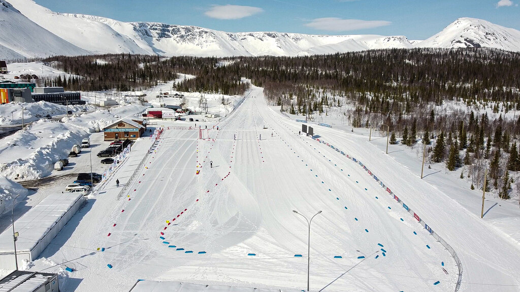 Stadium Tirvas ski complex, Kirovsk, photo