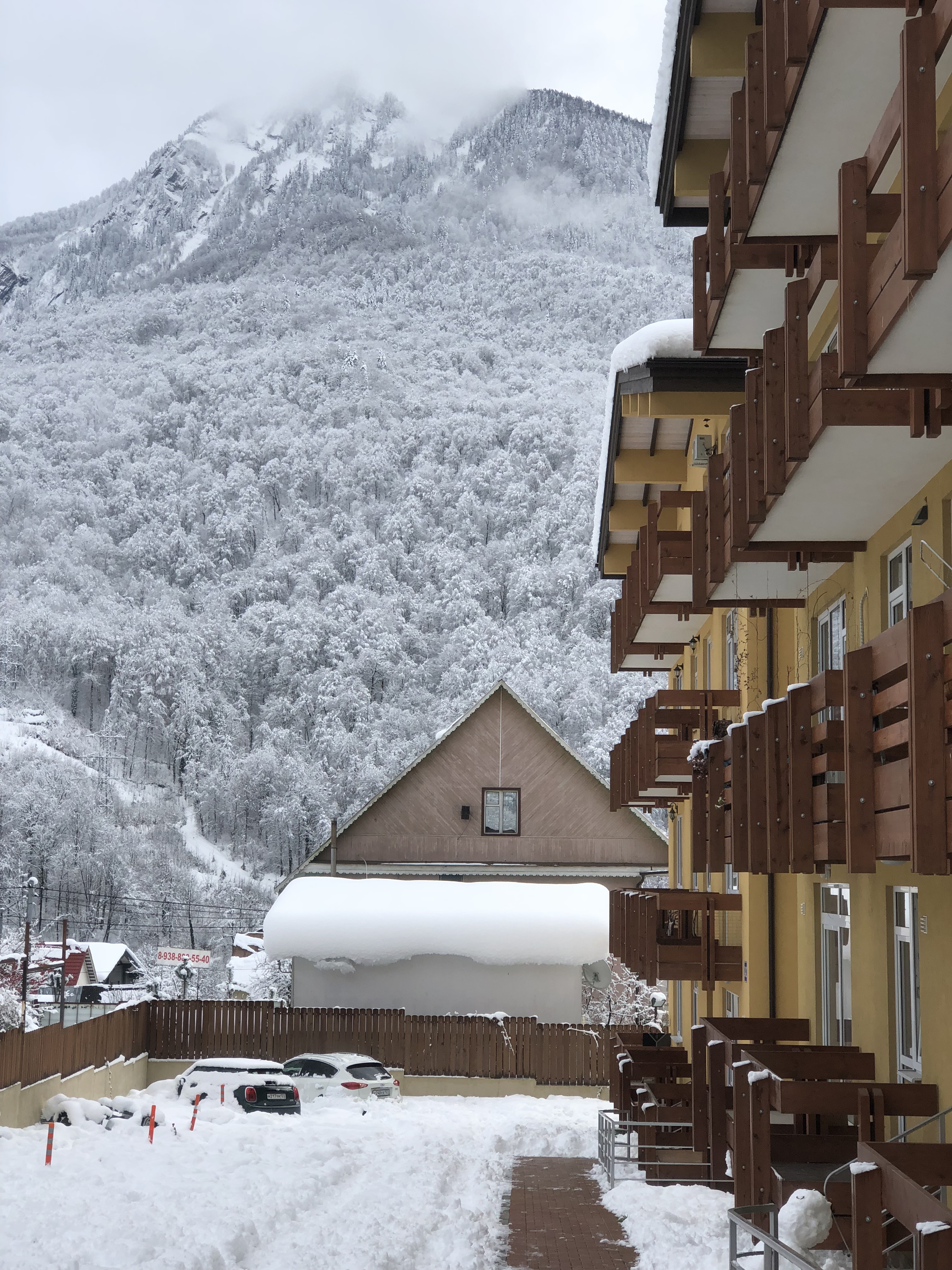 Фото Апартаменты с видом на горы