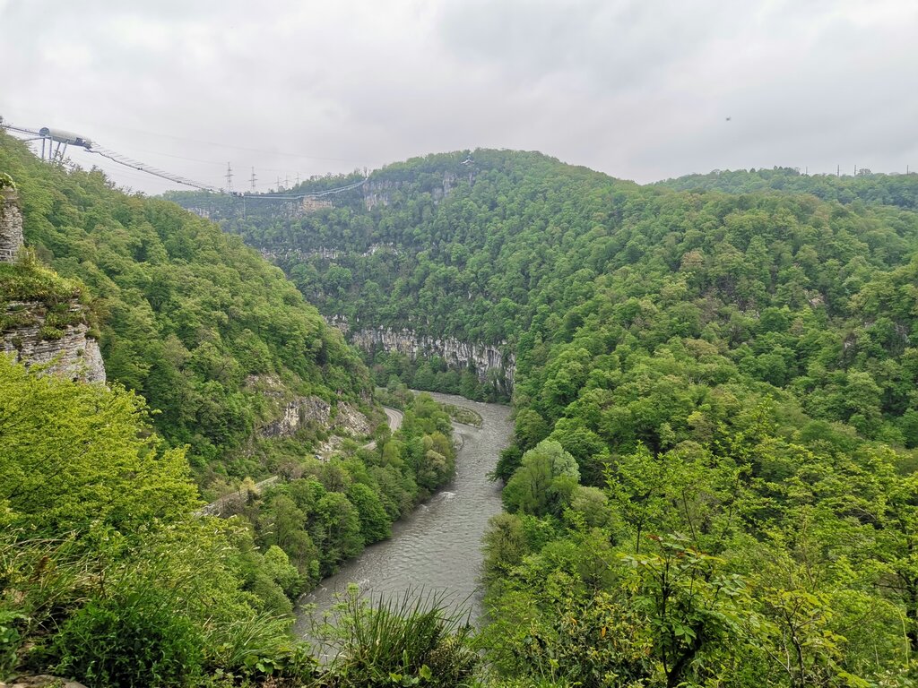 Doğa Akhshtyrskaya Cave, Soçi, foto