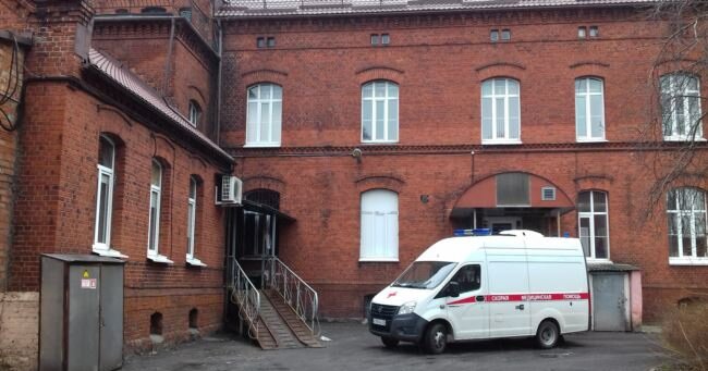 Hospital para adultos Bagrationovskaya tsentralnaya rayonnaya bolnitsa, , foto