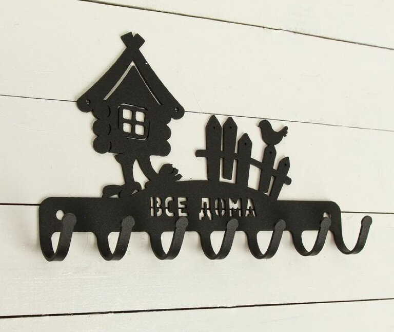 Ключница чертеж dxf