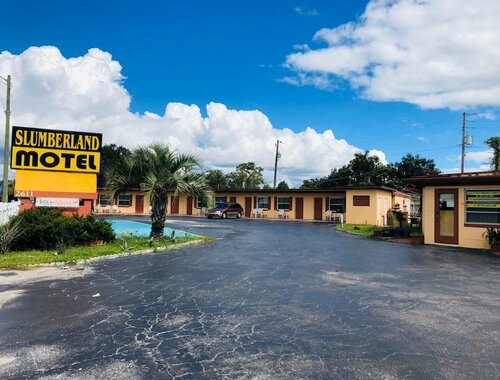 Гостиница Slumberland Motel в Делтоне