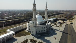 Мечеть (Republic of Adygea, Koshekhablskiy District, Khodzinskoye selskoye poseleniye, aul Khodz, Krasnooktyabrskaya ulitsa), mosque