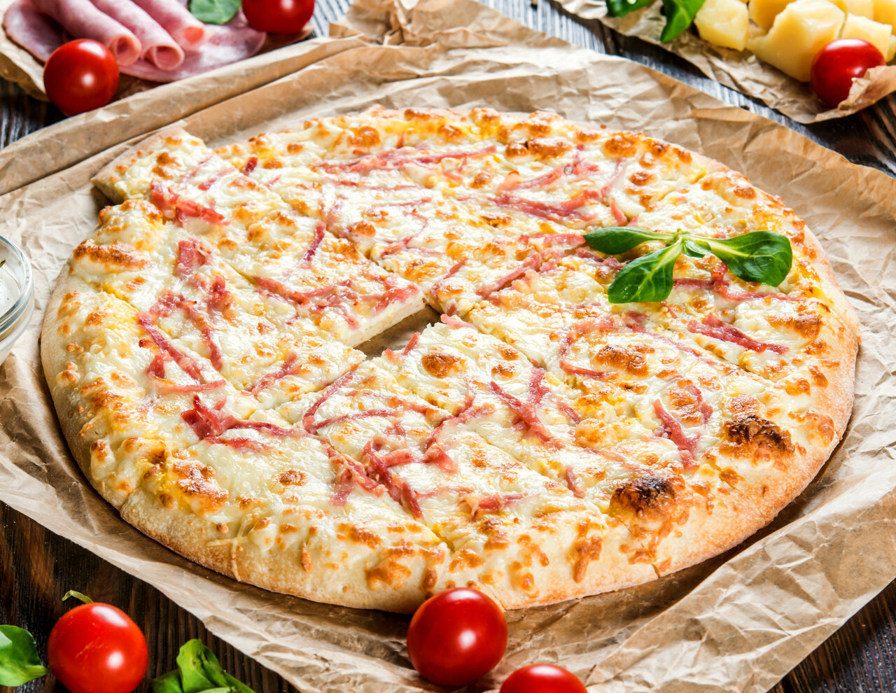 пицца четыре сыра на сковороде рецепт фото 69