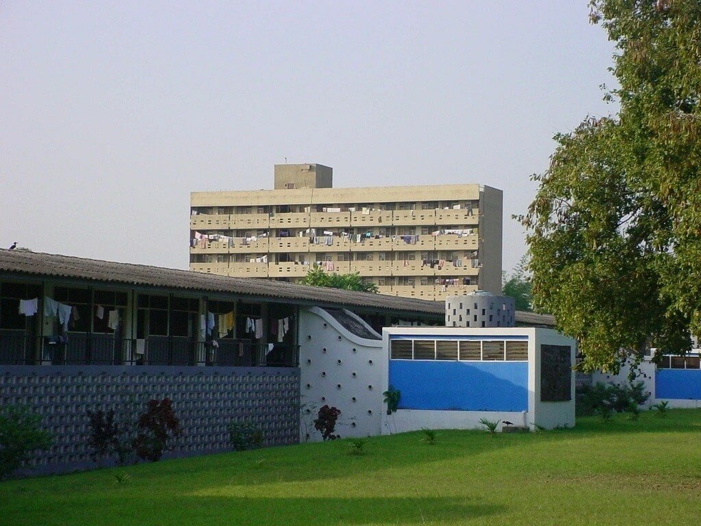 Housing complex Queens Elizabeth II hall, knust, Kumasi, photo