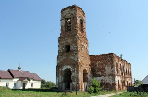 Церковь села вазерки старое фото