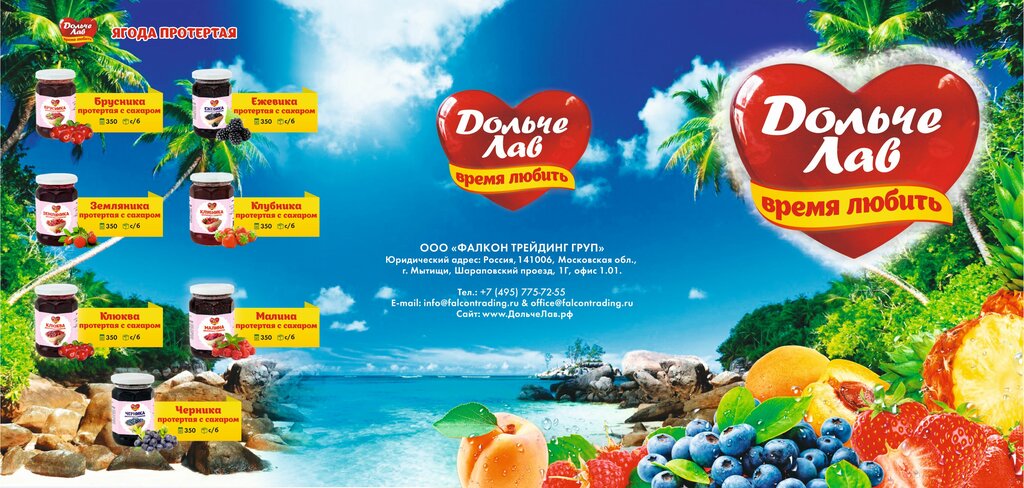 Foodstuffs wholesale Falcon Trading Group, Moscow, photo