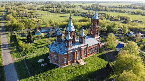 Orthodox church Церковь Богоявления Господня, Tambov Oblast, photo