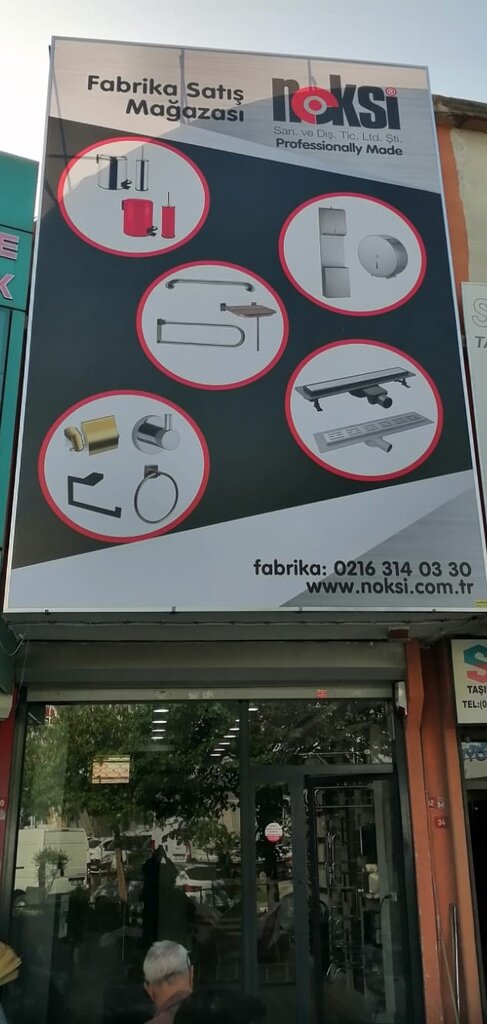 Plumbing wholesale Noksi Bathroom Accessories, Istanbul, photo