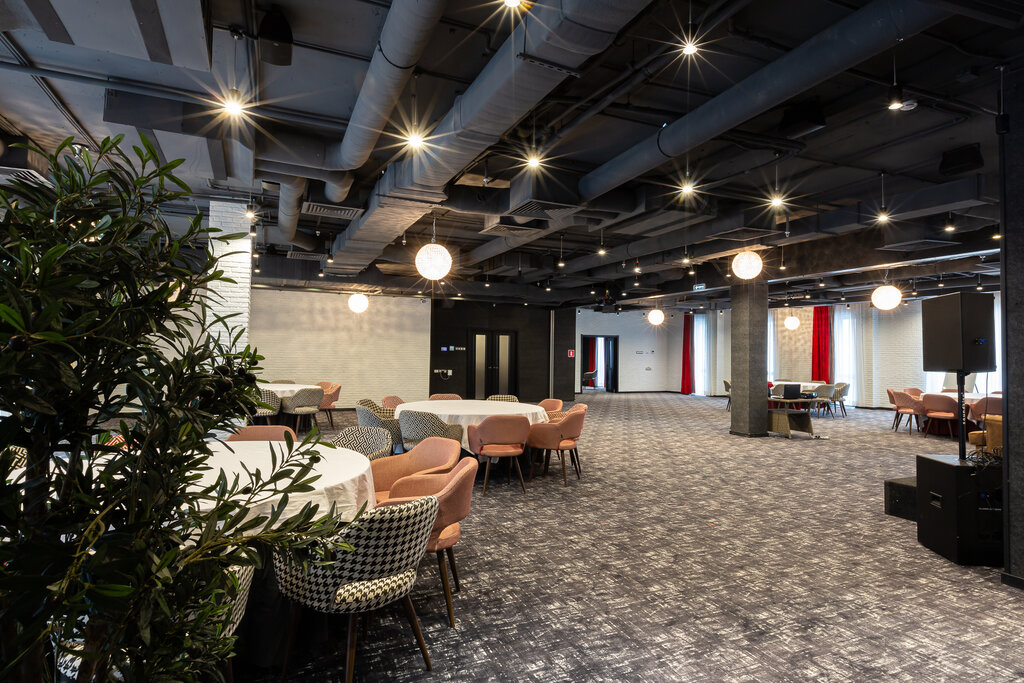 Loft ул льва толстого 9а фото Панорама: Лофт АндерСон Resort, банкетный зал, ул. Льва Толстого, 23, корп. 1, М