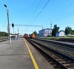 Курумоч (Samara Region, Volzhskiy rayon, selskoye poseleniye Kurumoch, DNT Vektor), train station