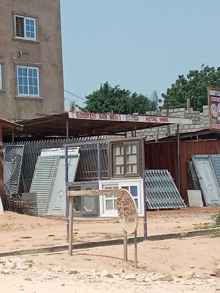 Metal structures Goodness and mercy metal works, Earth, photo