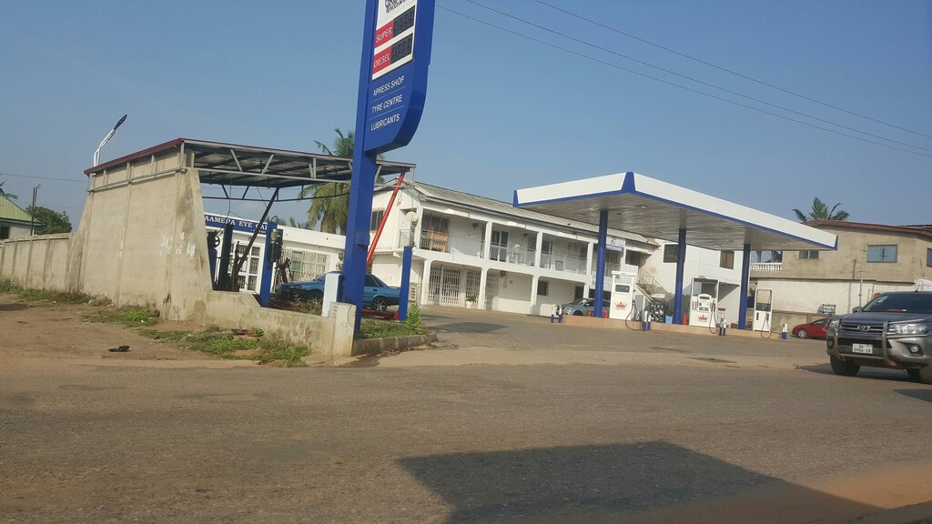 Gas station Crown, Earth, photo