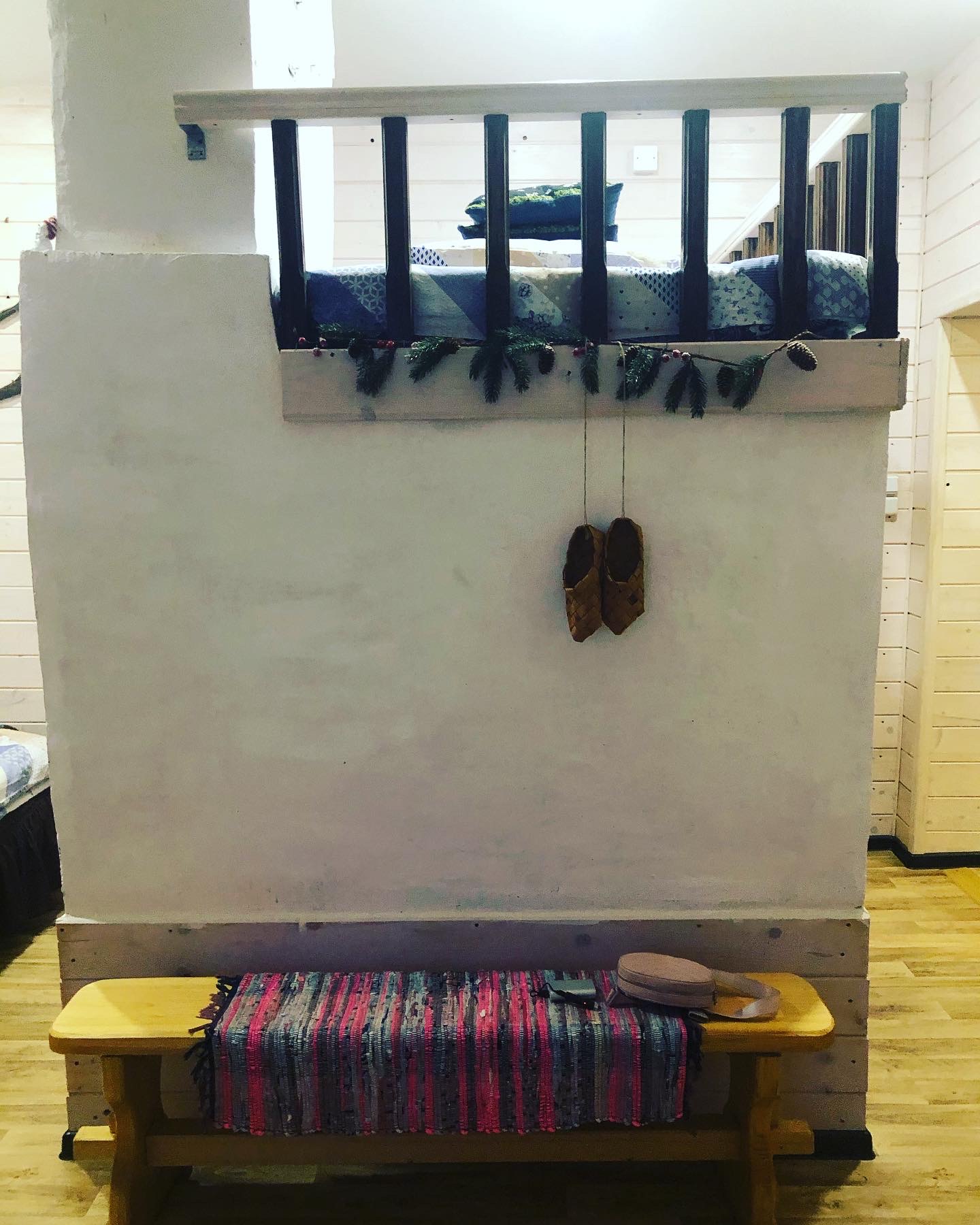 Фото Домик с печкой