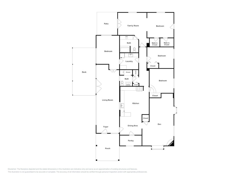 Фото Magpie House 3 Bedrooms 2 Bathrooms Home