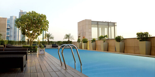 Внешний вид отеля Crowne Plaza New Delhi Okhla в Делях, фото 4