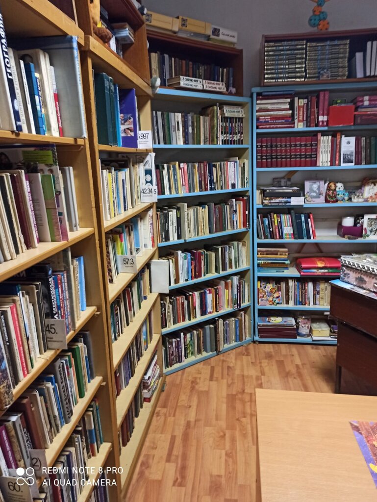 مكتبة Belorechenskaya selskaya biblioteka ، مقاطعة سفيردلوفسك، صورة