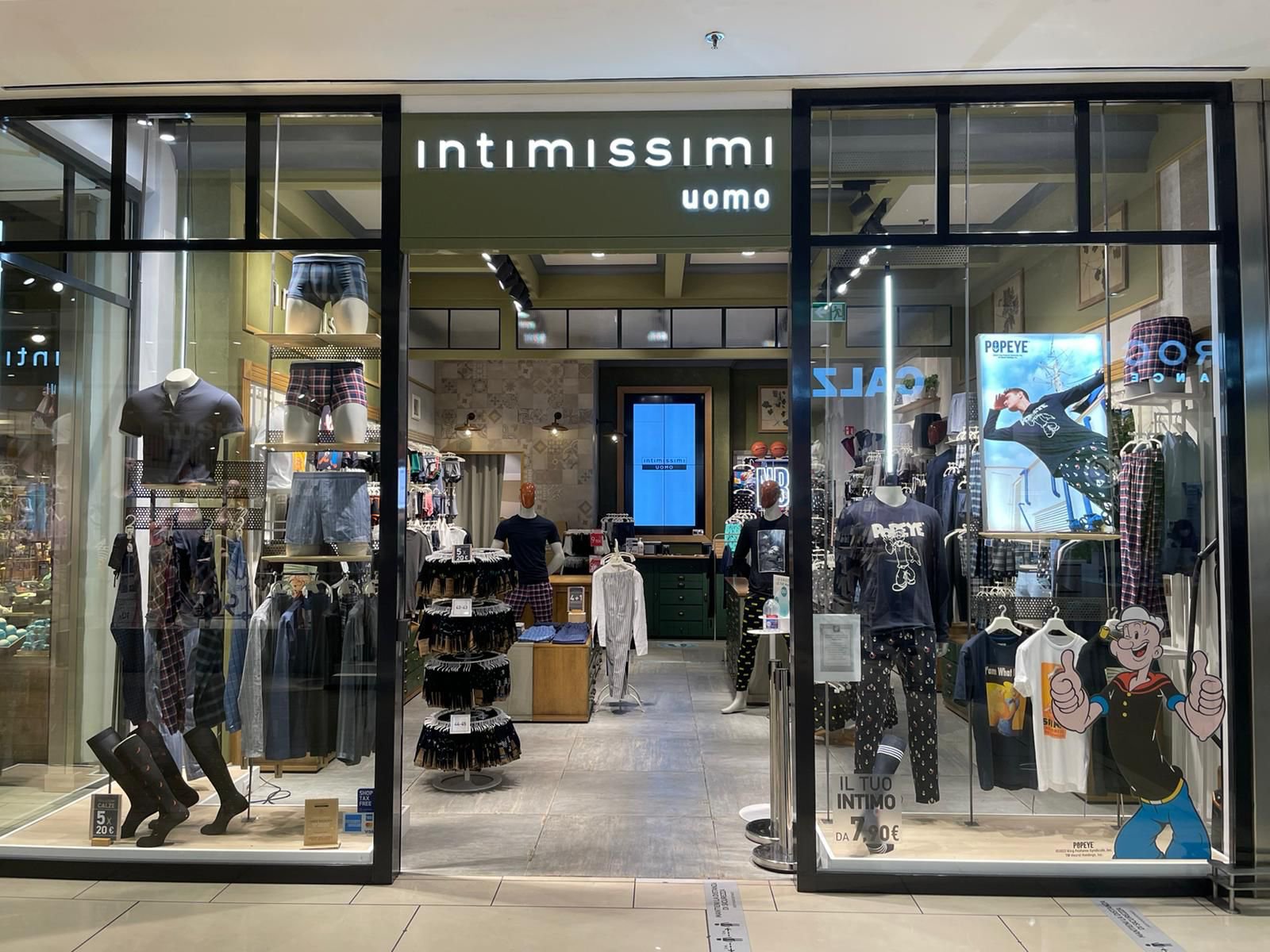 Intimissimi Uomo, clothing store, Roma, Via Alberto Lionello 201