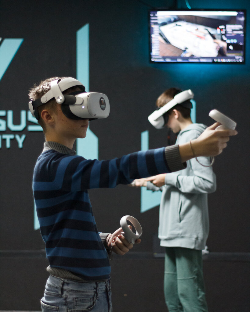 Virtual reality club Versus Reality, Novosibirsk, photo