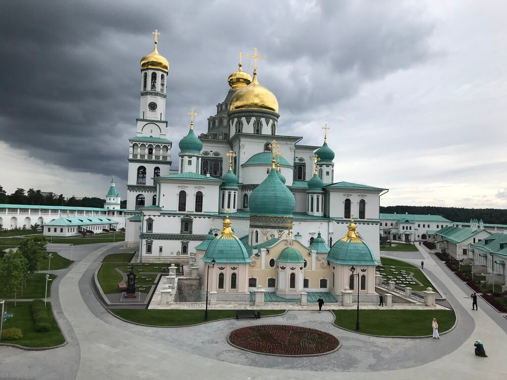 Orthodox church Church of Constantine and Helena in the Resurrection New Jerusalem Monastery, Istra, photo