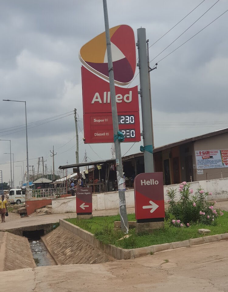 Gas station Allied Fuel Station, Sepe-Aprampram, Kumasi, photo