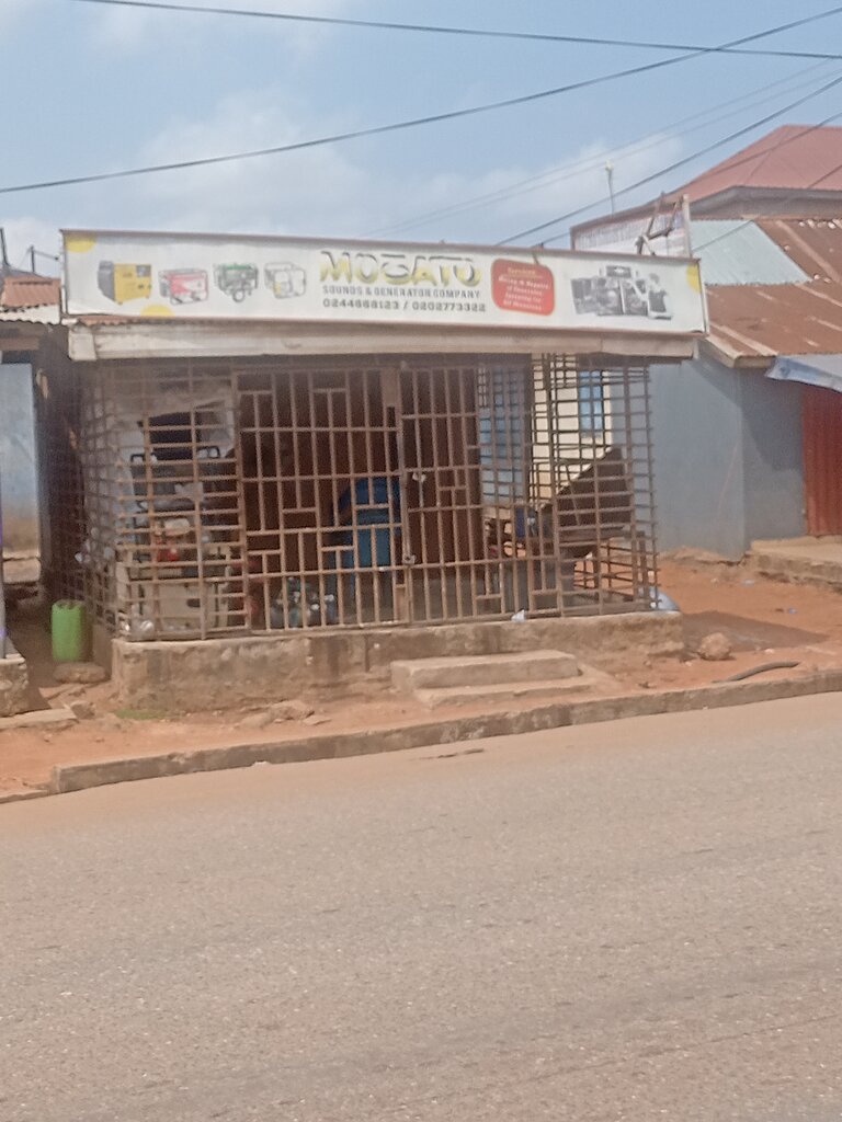 Sound and lighting equipment Mozato sounds & Generator company, Earth, photo