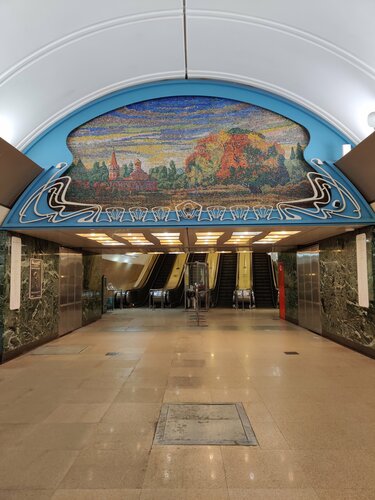 Maryina Roscha (Moscow, Lyublinsko-Dmitrovskaya Line, Maryina Roscha metro station), metro station