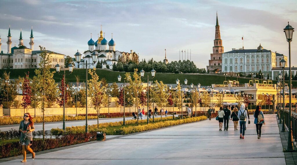 Parque de cultura y ocio Kremlevskaya Naberezhnaya, , foto