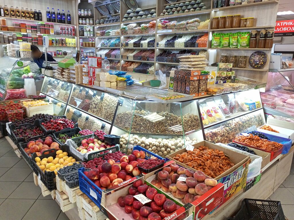 Nuts, snacks, dried fruits Магазин орехов и сухофруктов, Moscow, photo